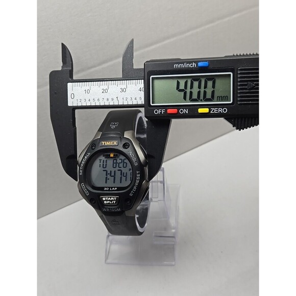 Timex Ironman Classic 30 Lap Watch 40mm Indiglo WR100M New Battery Quartz Mens - Picture 5 of 11